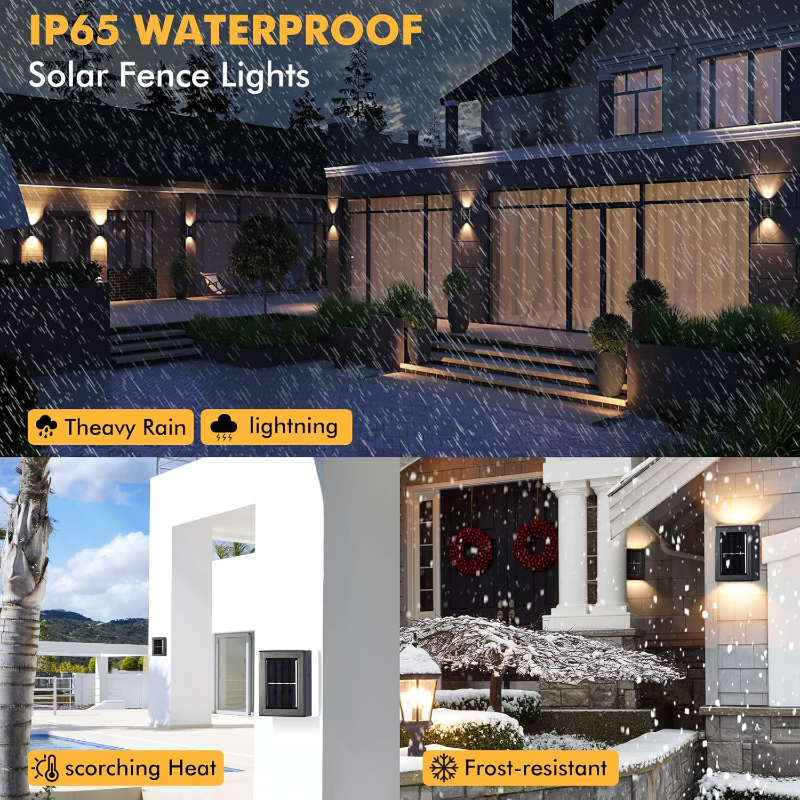 WallLight – Solar Dual-Shadow Wall Light