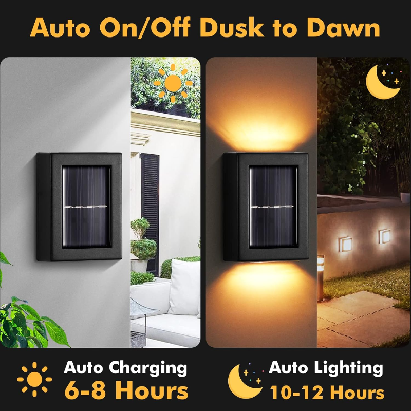 WallLight – Solar Dual-Shadow Wall Light