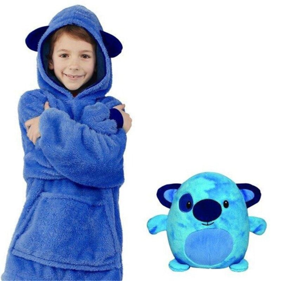 CuddleHoodie Deken Hoodie Comfort Combinatie