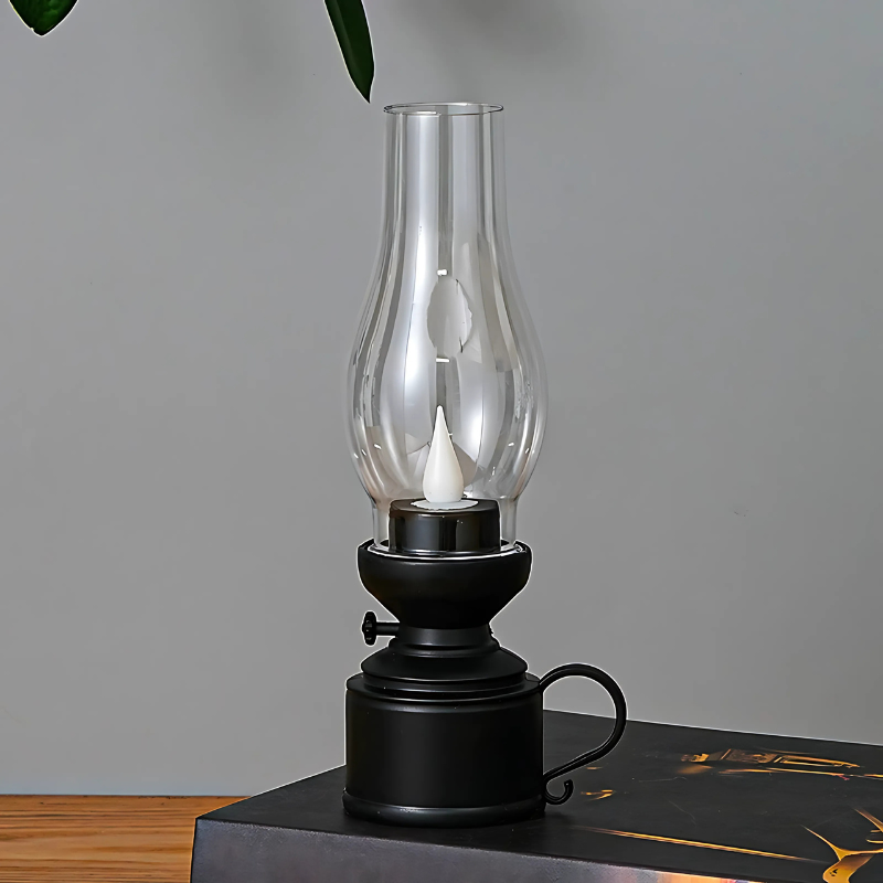 VintageLamp – Vintage LED Kerosene Lamp with Flickering Flame